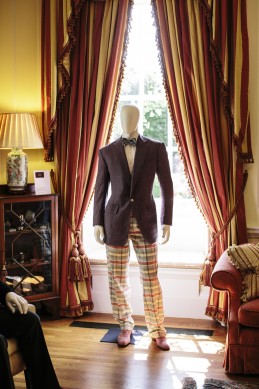 Event Party : WASHINGTON, DC - MAY 14: An exhibition of clothing from Savile Row at the Savile Row Bespoke and America at the British Ambassador's Residence on May 14, 2015 in Washington, DC. (Photo by Greg Kahn/Getty Images for The British Embassy)