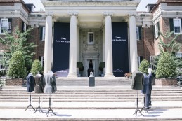 Event Party : WASHINGTON, DC - MAY 14: An exhibition of clothing from Savile Row at the Savile Row Bespoke and America at the British Ambassador's Residence on May 14, 2015 in Washington, DC. (Photo by Greg Kahn/Getty Images for The British Embassy)