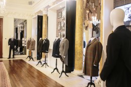 Event Party : WASHINGTON, DC - MAY 14: An exhibition of clothing from Savile Row at the Savile Row Bespoke and America at the British Ambassador's Residence on May 14, 2015 in Washington, DC. (Photo by Greg Kahn/Getty Images for The British Embassy)