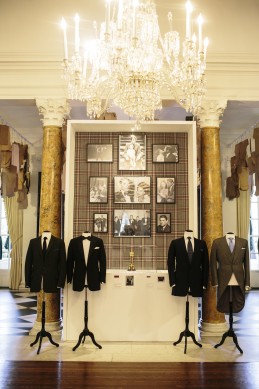 Event Party : WASHINGTON, DC - MAY 14: An exhibition of clothing from Savile Row at the Savile Row Bespoke and America at the British Ambassador's Residence on May 14, 2015 in Washington, DC. (Photo by Greg Kahn/Getty Images for The British Embassy)