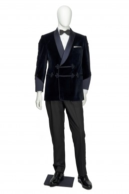 Clothing Shots : Savile Row and America- Davies & Son- Fairbanks Jr smoking jacket replica