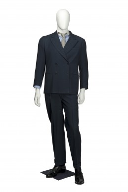 Clothing Shots : Savile Row and America- Davies & Son- Bobby Short tuxedo suit