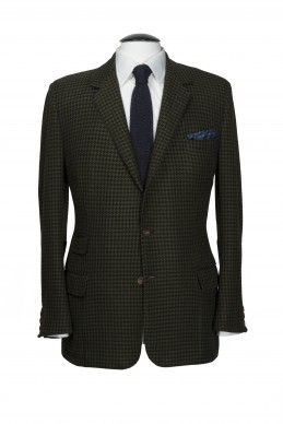 Clothing Shots : Savile Row and America- Huntsman- Gregory Peck - Houndstooth Cashmere sports