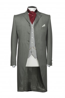 Clothing Shots : Savile Row and America- Huntsman- Million Pound Note Greg -Frock coat ensemble