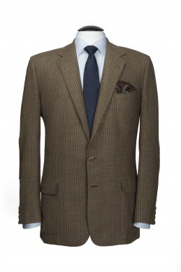 Clothing Shots : Savile Row and America- Huntsman- Rehearsal Greg - tweed jacket