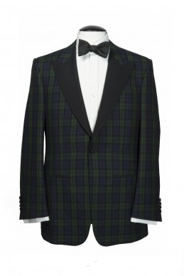 Clothing Shots : Savile Row and America- Lutwyche- Green check jacket Tartan